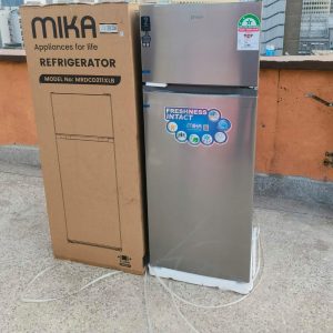 Mika 211litres double door refrigerator