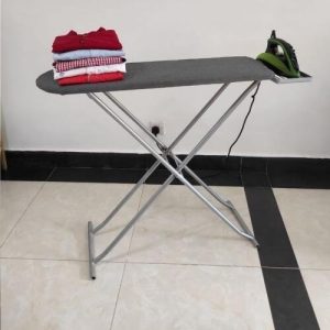 Metallic ironing board