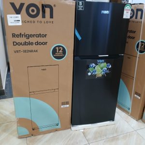 Von 182litres No Frost Fridge TMF VRT - 182NRAK  ,Dark Inbox Refrigerator