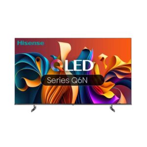 Hisense 65-Inch Q6N QLED 4K Ultra HD Smart TV – VIDAA OS, Dolby Vision & Dolby Atmos