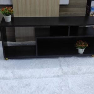 Mexico Modern TV Stand 4ft Black – Stylish 55 Inch TV Cabinet