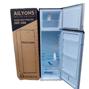Ailyons Double Door Fridge 266Litres
