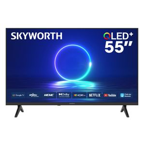 Skyworth 55"QLED Smart Google TV, Black