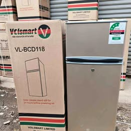 Volsmart  Double Door Fridge 118Litres