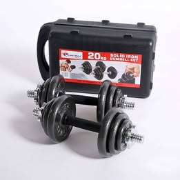 20kg Adjustable Dumbbells Set