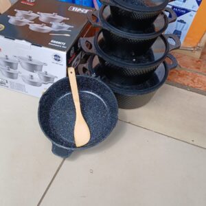 Bosch 11pcs Black Cookware Set