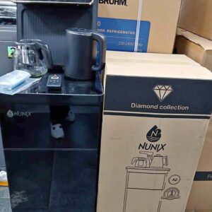 Black  Nunix A2C-X2 Bottom Load Hot And Cold Water Dispenser with Music System