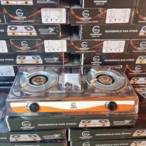 Eurochef Double Burner Stainless Cooker