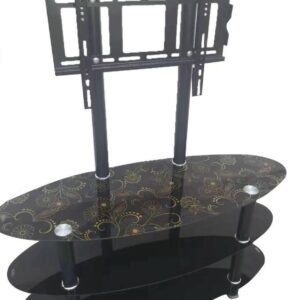 Executive Glass TV Stand with TV Mount