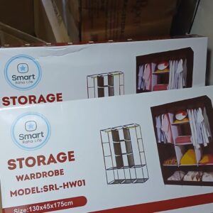 Portable 3 Column Wardrobe