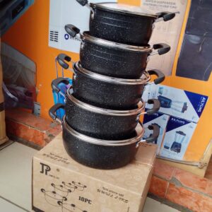 10pcs  JP Non-stick Cookware Set