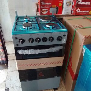 50by55 Eurochef 3+1 Standing Cooker