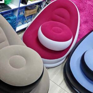Inflatable Lazy Seat with Foot Step