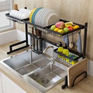Over the Sink Single Tier Dish Rack