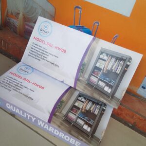 Smart Raha Life Double Column Cloth Rack