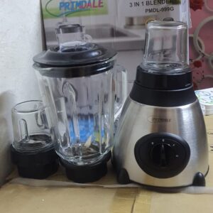 Primdale 3in1 Blender with Glass Jar