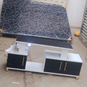 Istanbul 2 TV Stands with LED Lights
