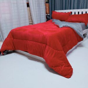 Weaverbird/Jibao Velvet Duvet 6x7 – 4 Piece Bedding Set