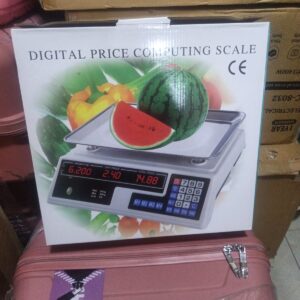 40KG Digital Shop Weighing Scale with Price Computing Display