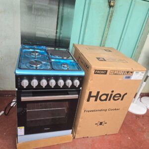 Haier 50x60 3 Gas + 1 Electric Cooker with Electric Oven