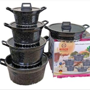 Bosch 10-Piece Cookware Set – Practical Kitchen Cooking Set