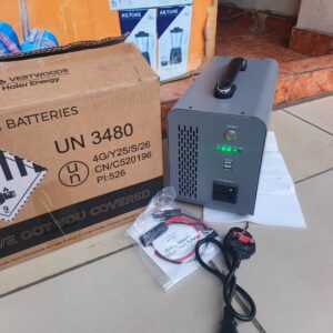 Vestwoods RESCUBE 1000W Lithium Battery Power Station – Portable Home & Office Backup
